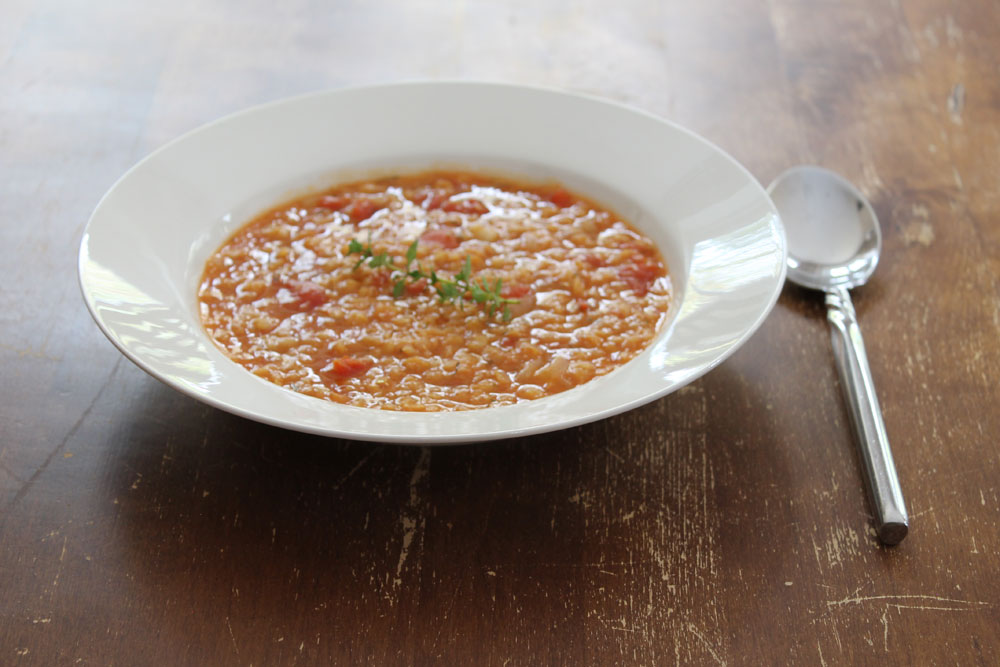 Instant Pot Lentil and Lemon Soup - foodiecatherine.co.uk